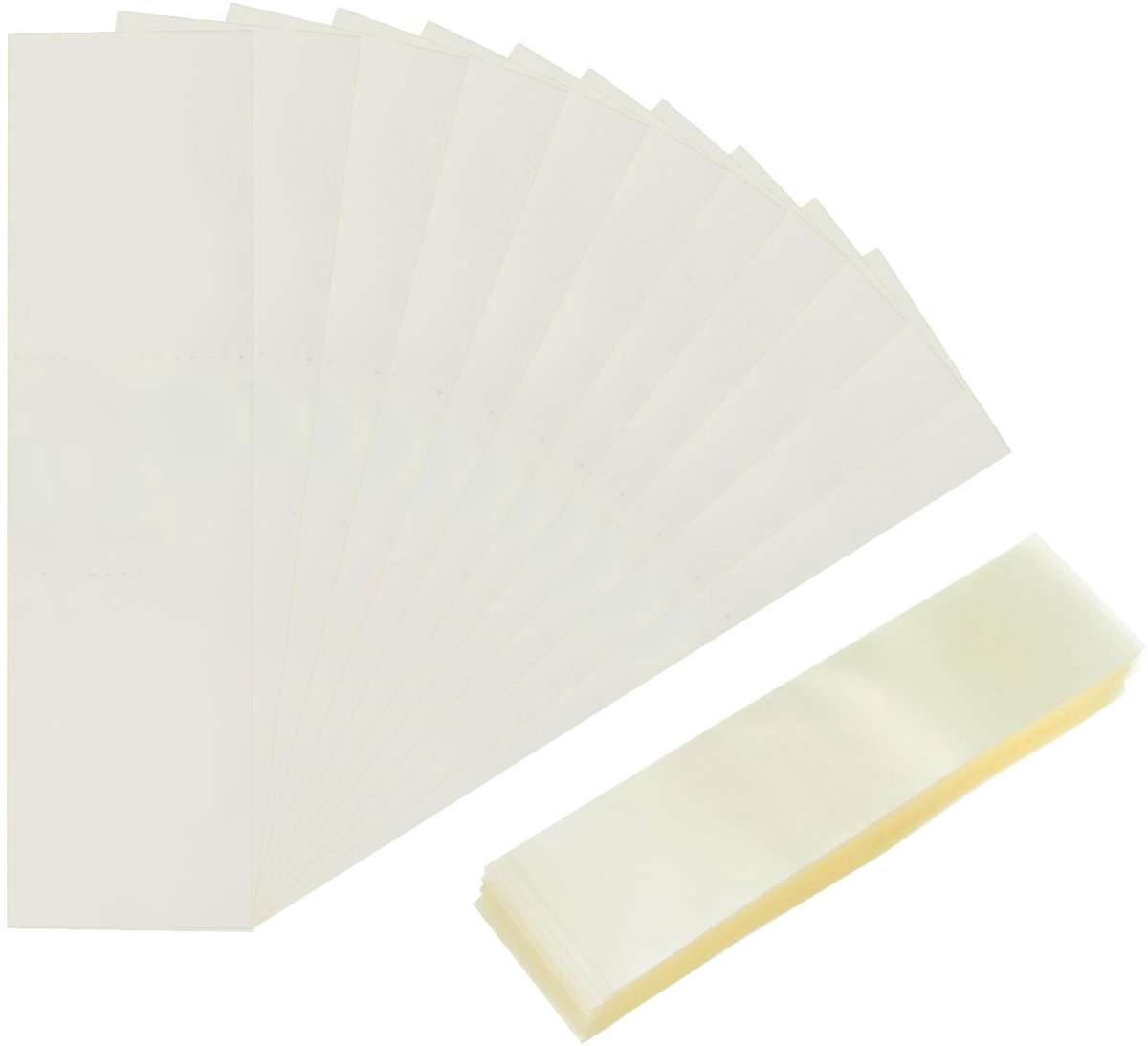 JHUBERS- Krimpbanden 1000 stuks - 85 x 23 mm - PVC - Transparant - Geperforeerd - Verzegeling voor flessen - Krimpfolie
