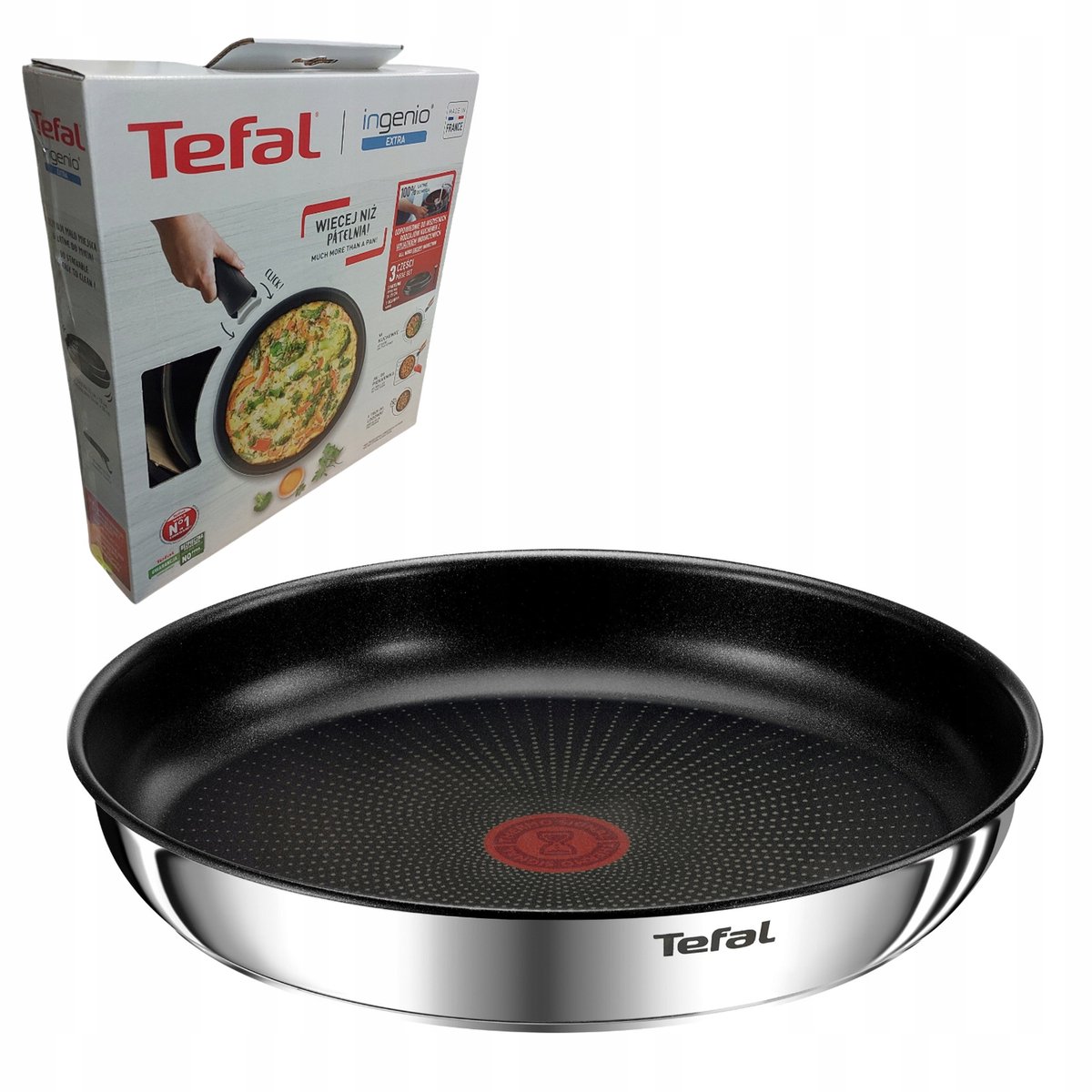 Tefal Ingenio Emotion Koekenpan 24cm - Anti-aanbak, Inductie