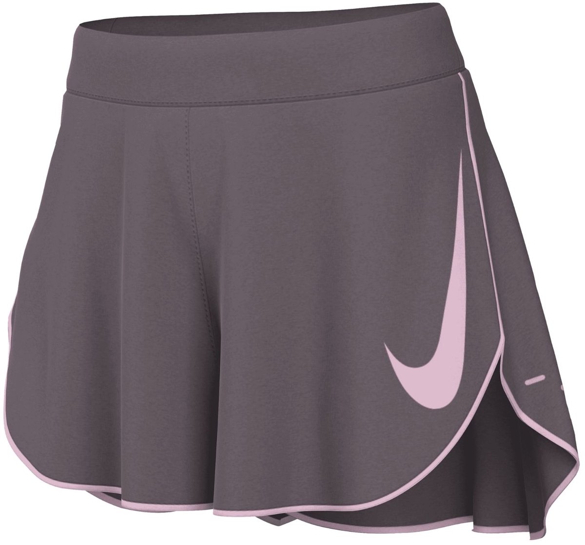 Nike Tempo Flow Swoosh Sportshort Dames M Rood