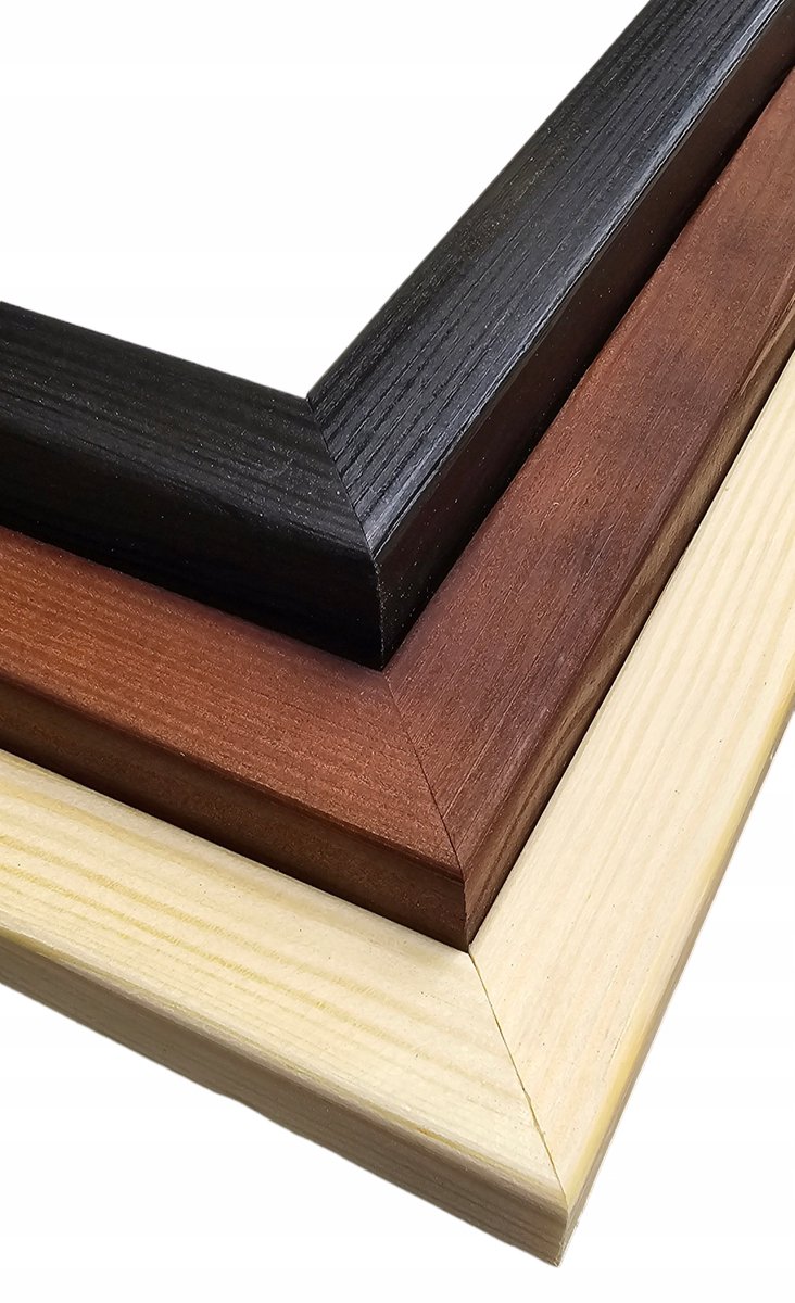 Houten Fotolijst 10x15 cm met Plexiglas - 3 Kleuren
