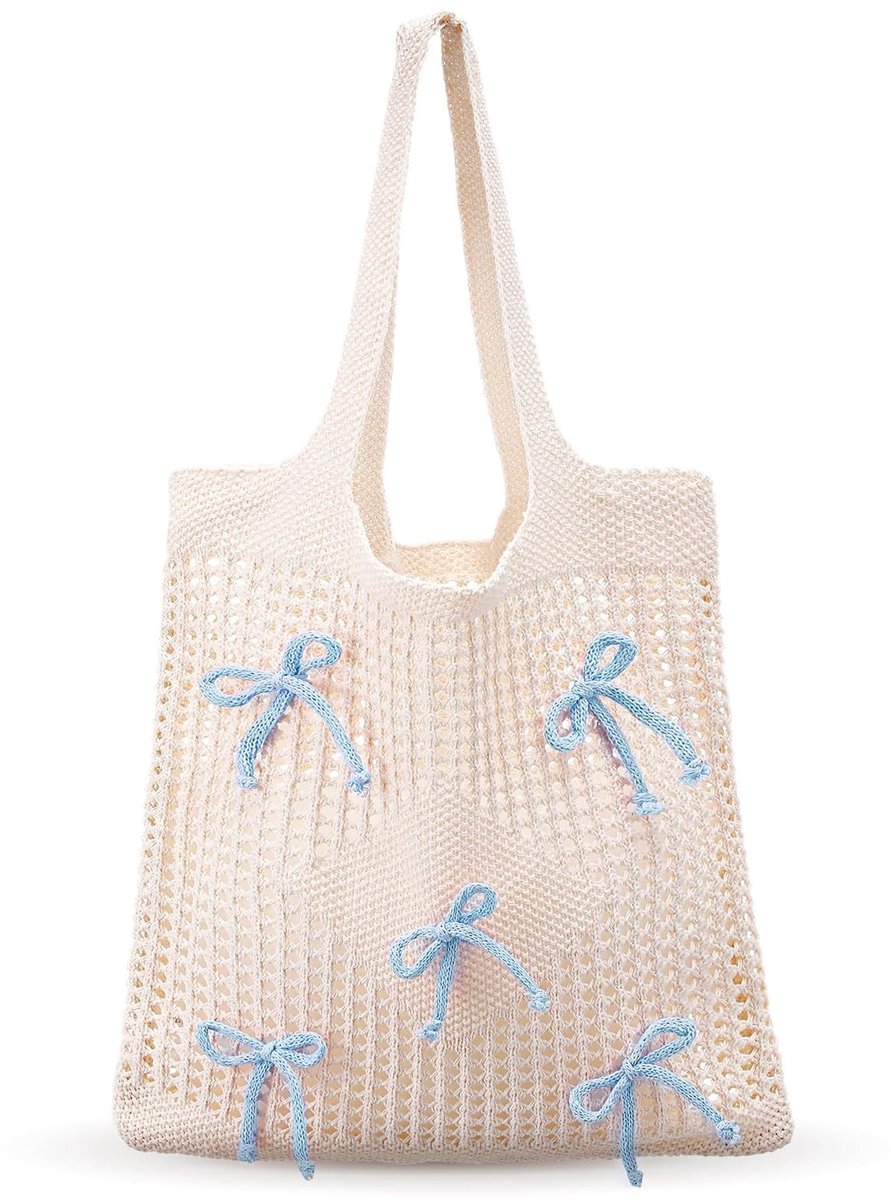 BRENZOOS- Strandtas met rits - Rieten Strandtas - Strandtas XXL - Tote Bag Katoen - Strandtas met vakken - Hoogwaardige Polyester Materialen