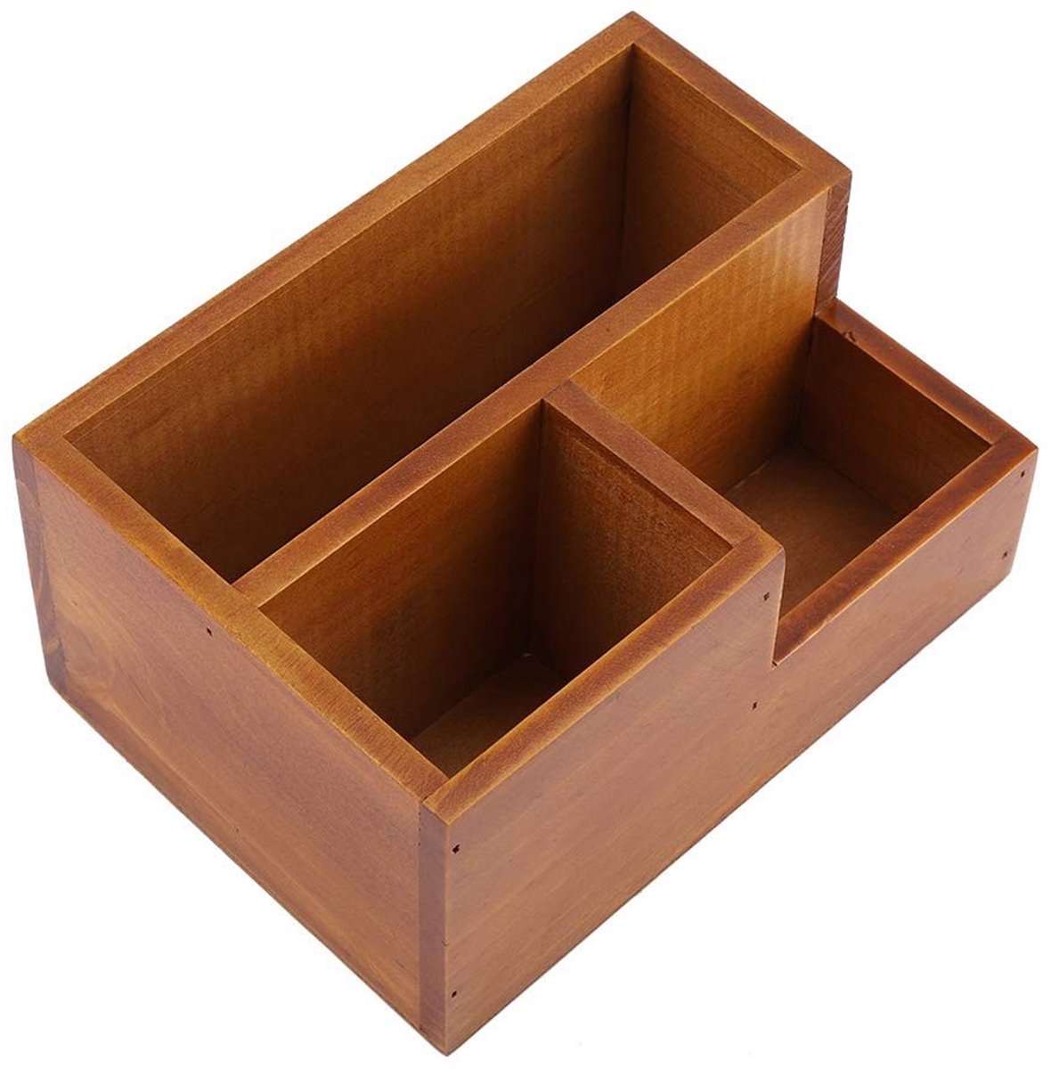 BRENZOOS- Opbergdoos Grote Capaciteit - Houten Opbergdoos - Bureau-Organizer - Multifunctioneel - Voor Potplanten - Veilig en Milieuvriendelijk
