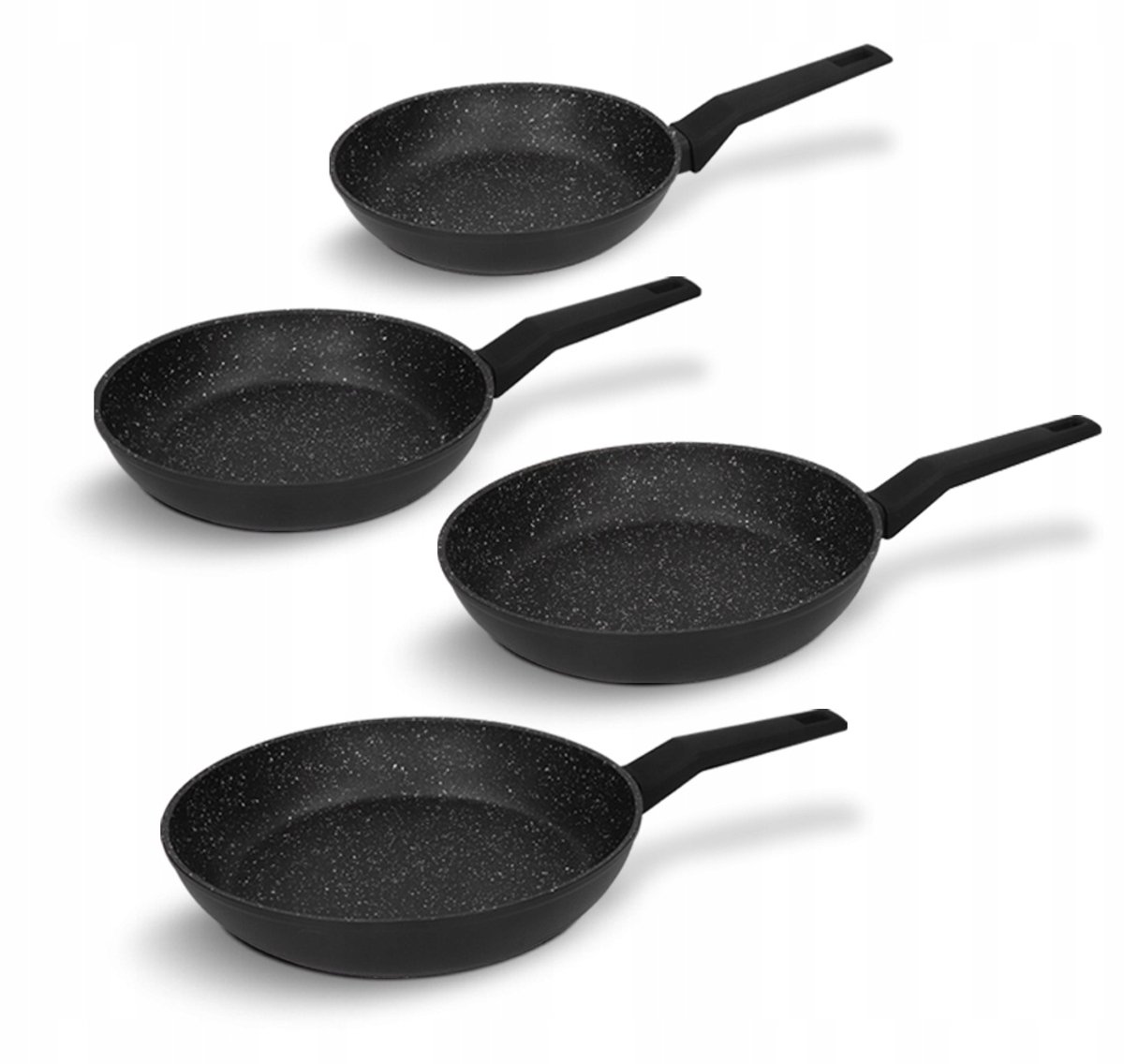 Zwieger Forte Pannenset 4-delig - Gesmeed aluminium, antiaanbaklaag