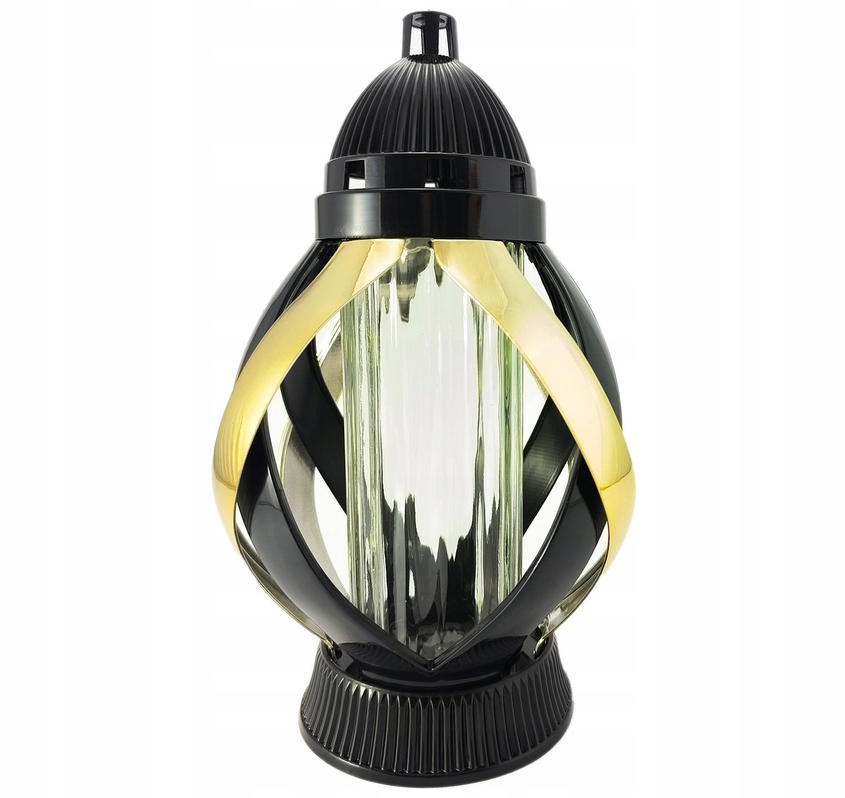 Moderne Znicz Lint Zwart & Goud - Zwart/Goud - 29cm