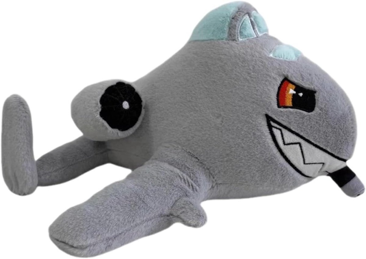 Pluche vliegtuig - Knuffelpop - Decoratie en comfort - Compact en ruimtebesparend - 40 x 25 x 5 cm - Multicolor