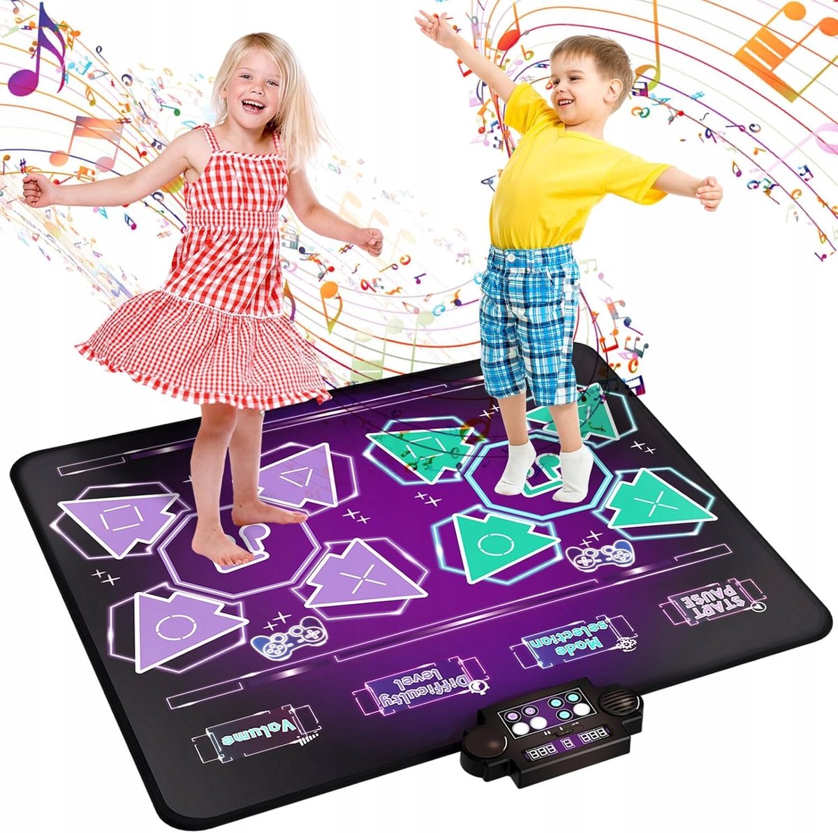 Muzikale Dansmat met Spelletjes voor Kinderen - Interactieve Plezier