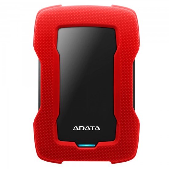 ADATA Durable Lite HD330 - Externe Harde Schijf - 1TB - 2.5 inch - USB 3.1 - Rood van Adata — afbeelding 2