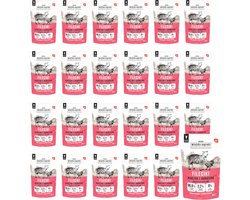 Wiejska Zagroda Serie - Natvoer voor Katten - Kurkuma en Lam - 24x85g - Graanvrij