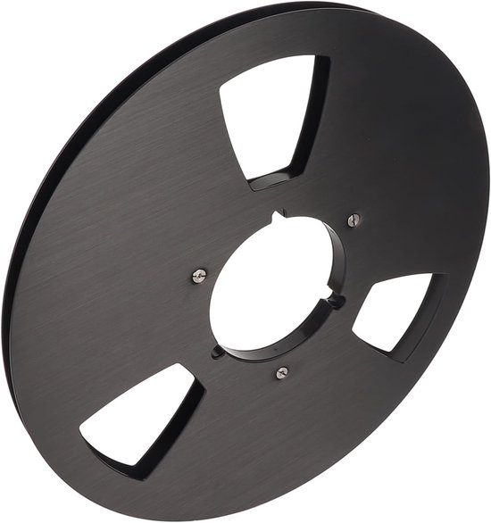 Lege Tape Spoel - Universele Spoel - Opnemen Geluid - Aluminium Legering - 10 Inch - Zwart — afbeelding 5