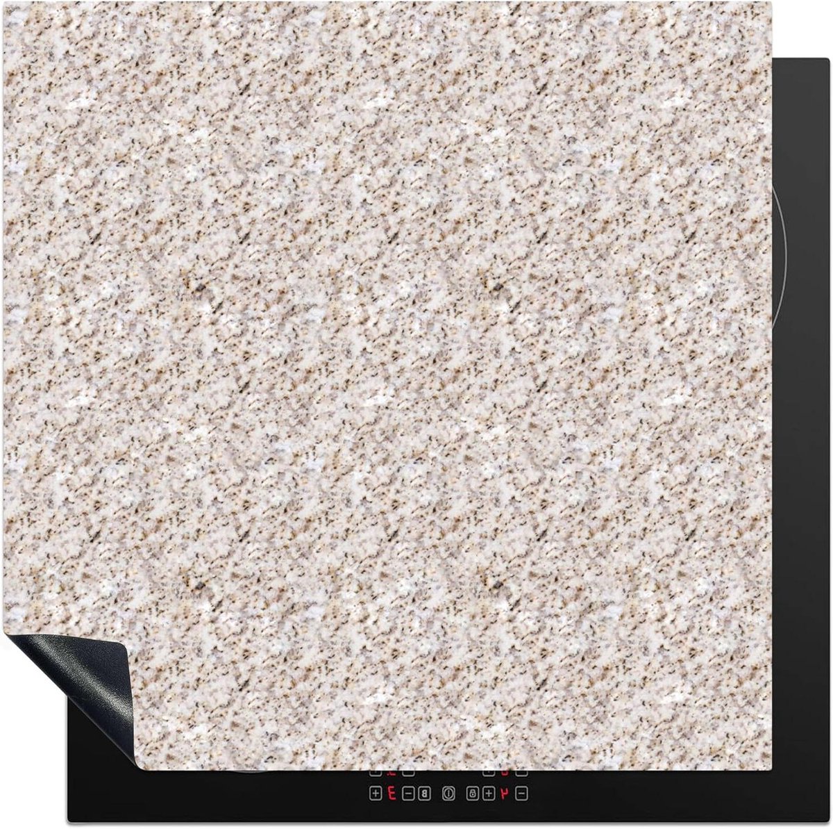 Inductiebeschermer Kookplaat mat Keuken verfraaien Krasvrij oppervlak 78x78 cm Multicolor