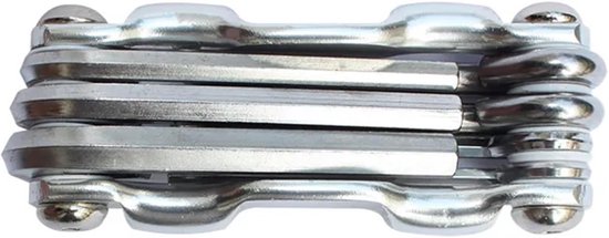 Nl Compact Set Fietsgereedschap Set - Multitool Fietser - Fiets Onderhoud - 7 Functies ...