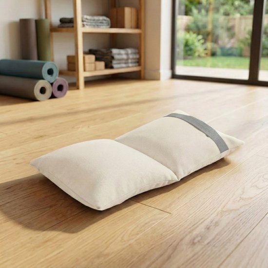 TriYoga zandzak - 4 kg burgundy Meditatiekussen YOGISTAR van YOGISTAR — afbeelding 2