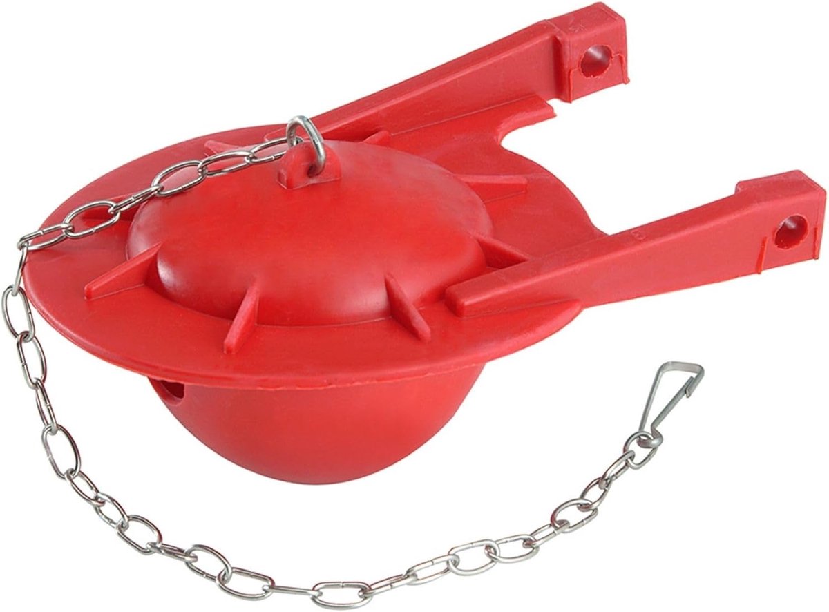 Toilet Reparatie Onderdeel - Spoelklep Rubber - Toilet Onderhoud - Duurzaam Materiaal - 127 cm - Zwart