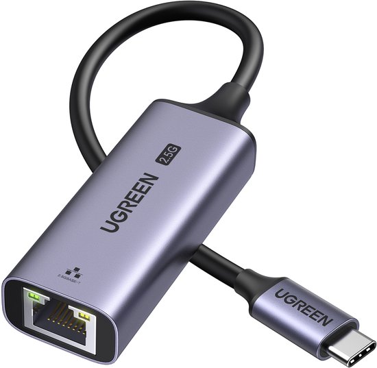 UGREEN 2.5G Ethernetadapter met USB-C naar RJ45