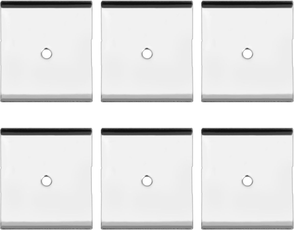 Metalen Kleefstrips - Montagestickers Plaatjes - Onderkast Verlichting - Sterke Zelfkleven