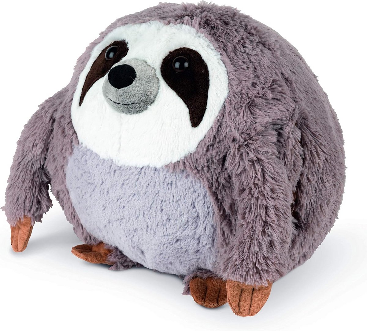 Knuffel Handwarmer - Pluche Kussen - Warmte en Comfort - Natuurlijke Lichaamswarmte - 35x35x35 cm - Bruin