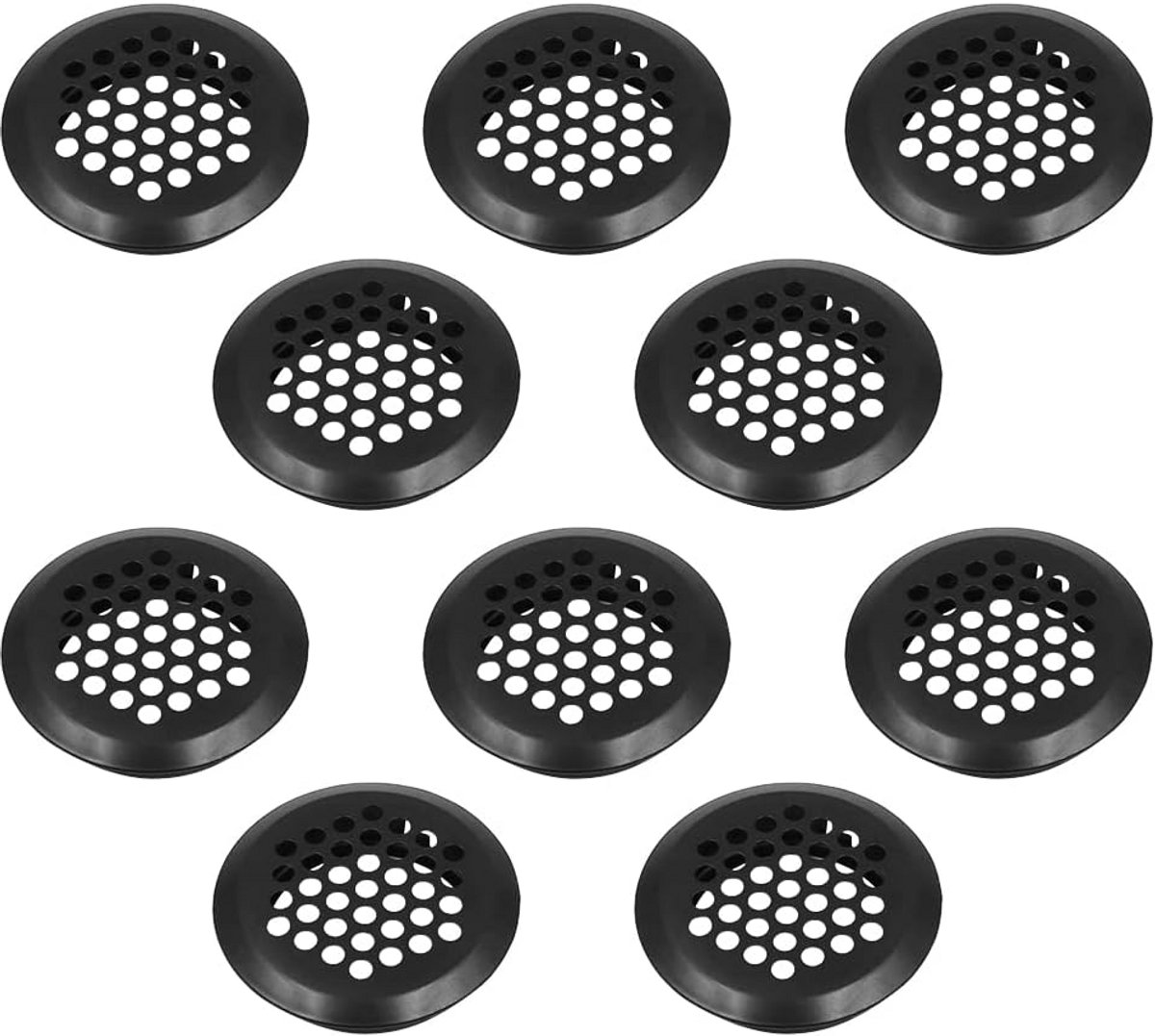 Ronde Ventilatieroosters - Ventilatiegaas - Ventilatie Verbeteren - Honingraat Ontwerp - 3