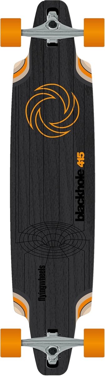 Longboard Skateboard Cruisen door stad Houten deck 41.5 inch Meerkleurig