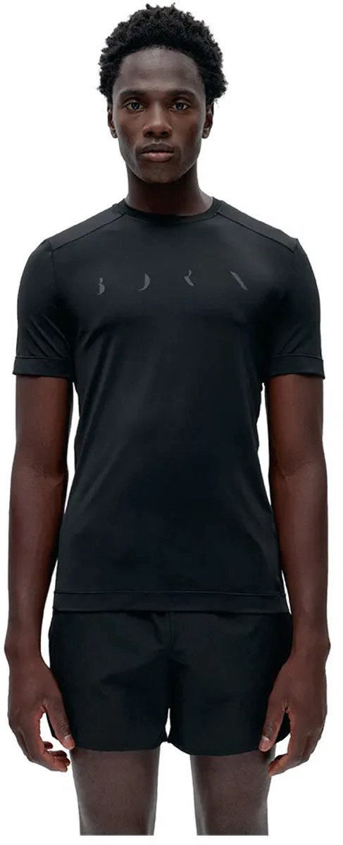 Born Living Yoga Volta T-shirt Met Korte Mouwen Zwart L Man