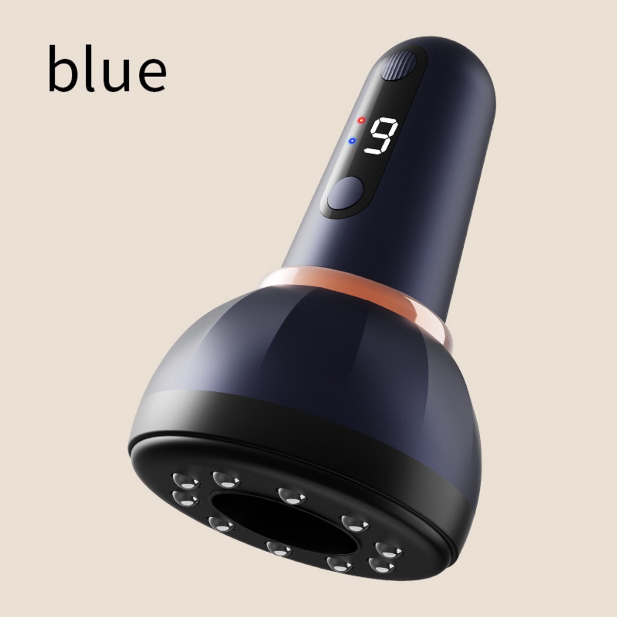 Elektrisch Cupping Apparaat,Elektrisch Vacuum Cupping Massageapparaat - 9 Modi Massage- En Trillingsfunctie Voor Dijen, Buik, Nek, Rug En Billen