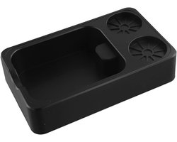 Koffie Klopbox - Barista Station - Espresso Bereiding - 3-in-1 Ontwerp - 27 cm Lengte - Zwart