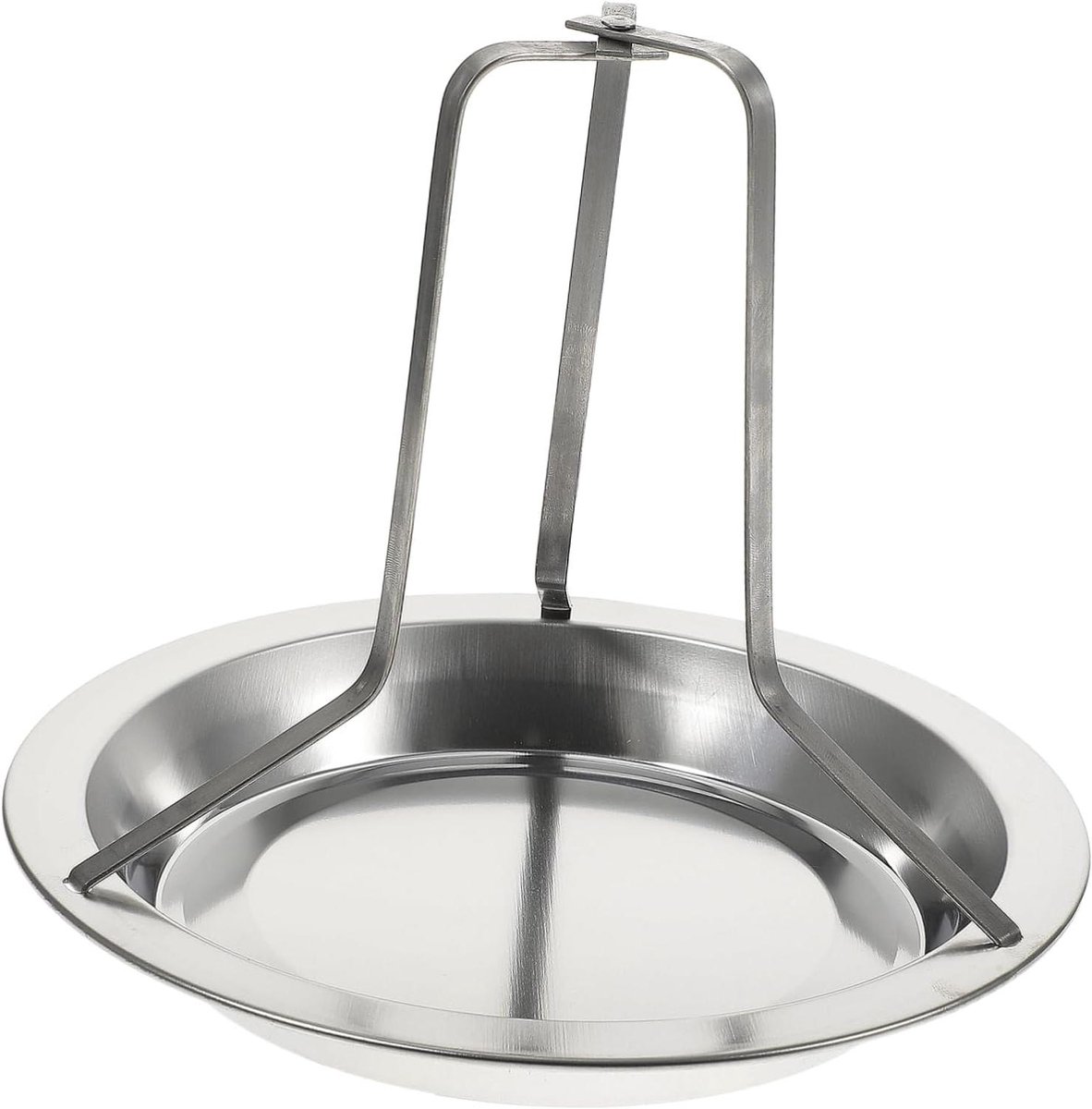 Kippenvleugelgrill - Grillrek Kip - Buiten Koken - Roestvrij Staal - 19x19CM - Zilver