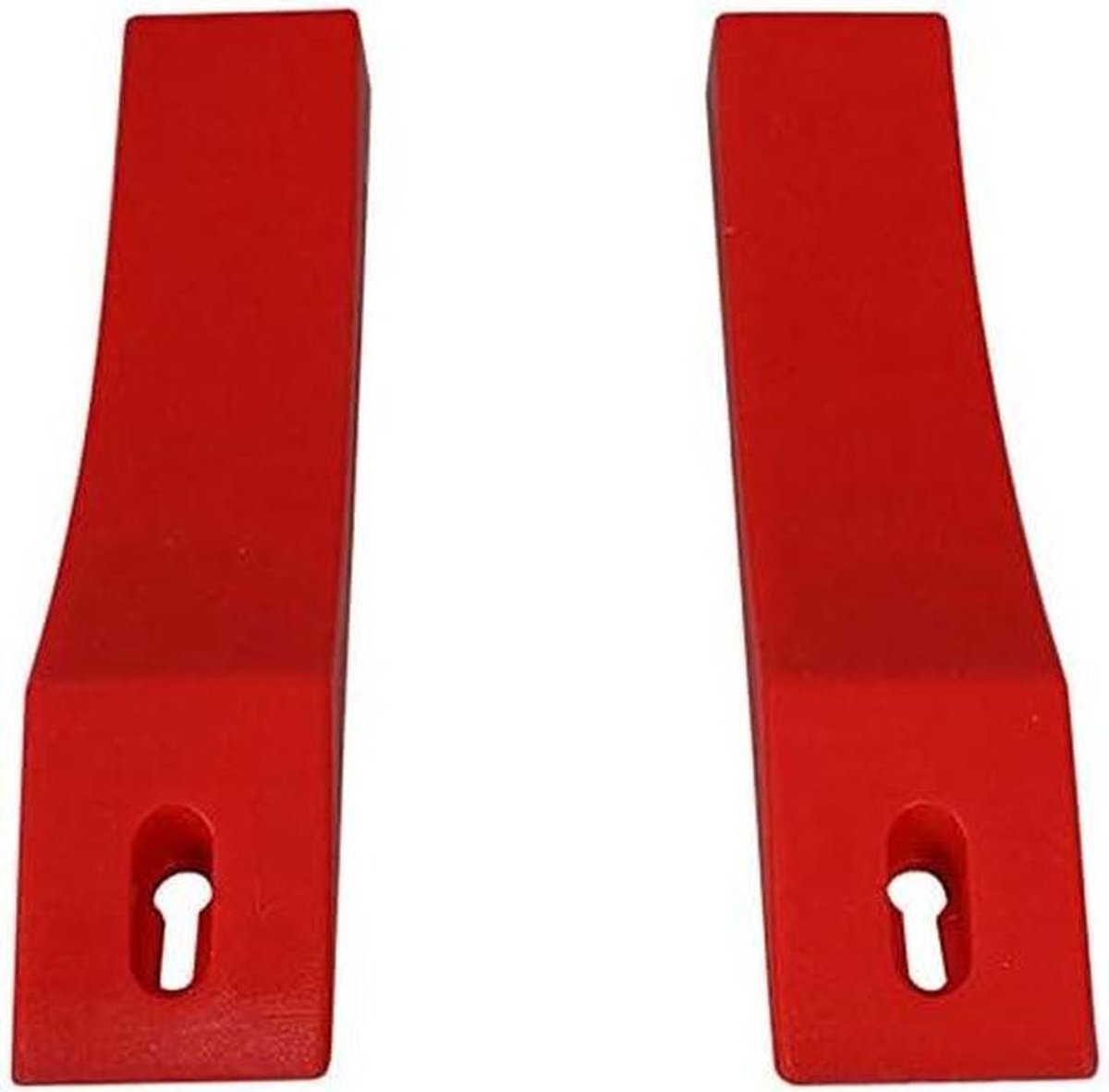 Halter Bescherming - Barbell Pad - Gewichtheffen Training - Milieuvriendelijk Siliconen - 23 cm - Rood