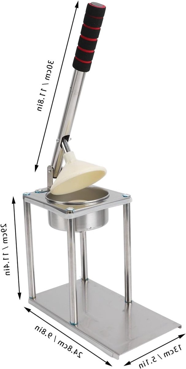 Multifunctionele Handpers voor Citrusvruchten - Sinaasappel, Citroen, Limoen, Granaatappel en Grapefruit Juicer met RVS Design — afbeelding 5