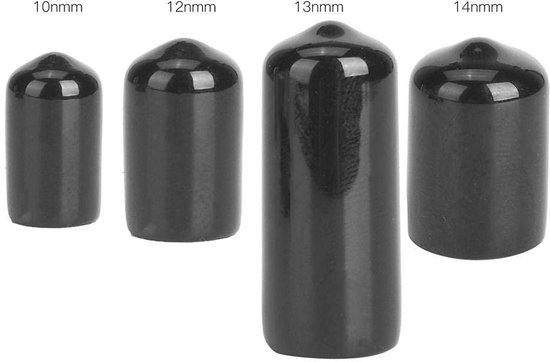 MTTproducts- Biljart Cue Tip Beschermhoes - Rubber - 10 Stuks - Duurzaam - Vochtbestendig - Lichtgewicht - 10mm/20g - Keu — afbeelding 5