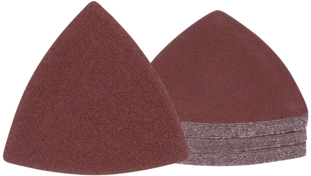 Cosensi- Schuurpapier Set 30 Stuks - Schuurpapier Driehoek 3-1/8 Inch - Korrel 180 - Aluminiumoxide - Geschikt voor Hout en Metaal - Voor Polijsten en Slijpen - Schuurvellen