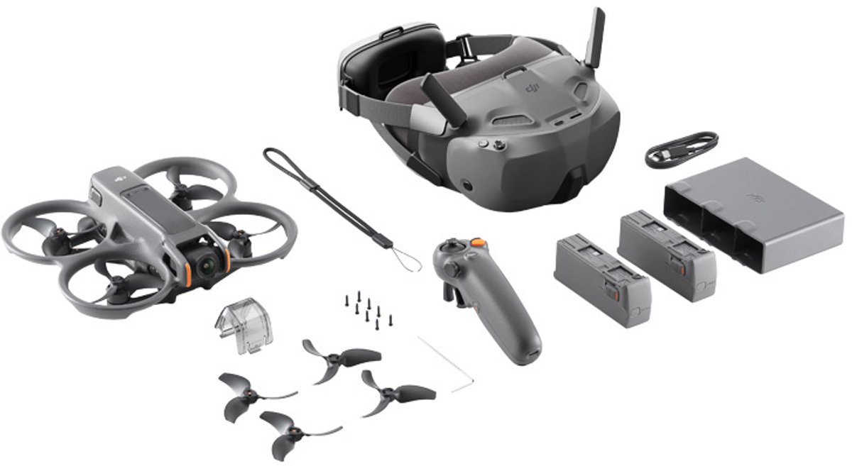 Dji Avata 2 Fly Smart Combo Drone Voor Dji Drones Met 3 Accu's Inbegrepen – foto 5