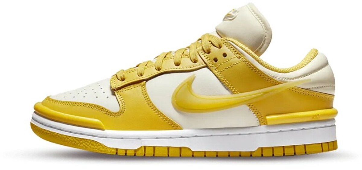 Nike Dunk Low Twist WMNS Vivid Sulfur Sneakers Unisex Geel