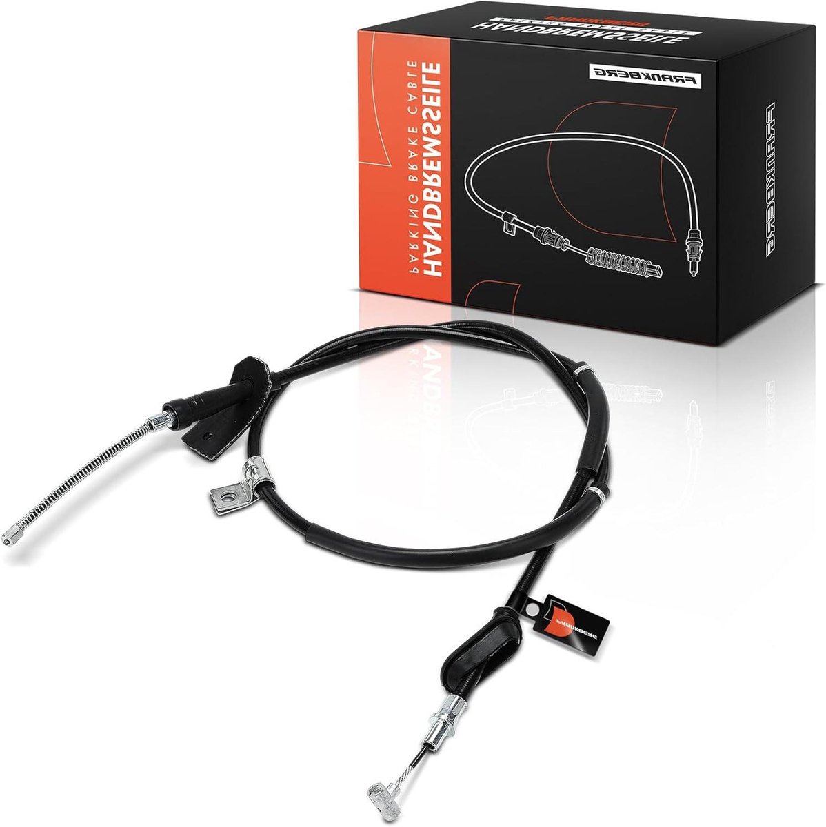 Handremkabel Vervanging - Parkeerremkabel Kabel - Auto Reparatie - Directe Pasvorm - 34 cm - Zwart