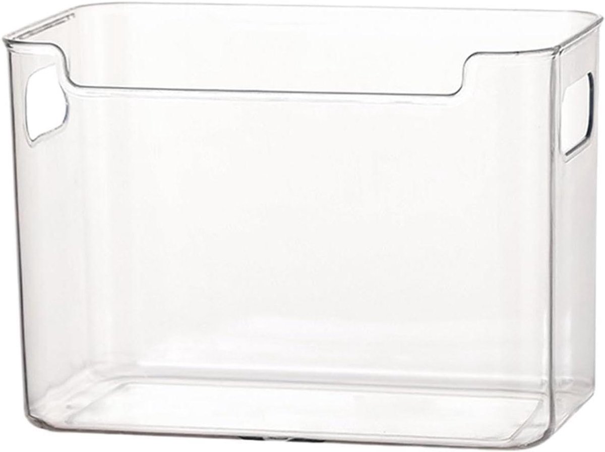 Koelkast Organizer - Opbergbakken - Keuken Opslag - Ruimtebesparend Ontwerp - 12 x 12 x 9.3 cm - Transparant