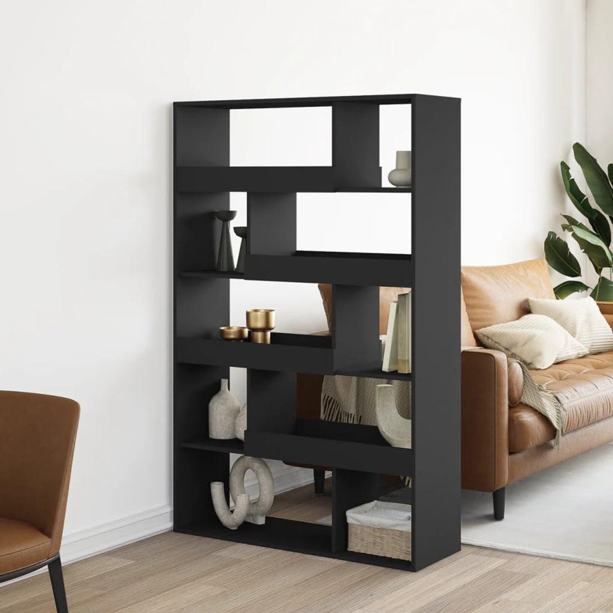 Klassieke Boekenkast - Boekenrek Opberger - Boeken Opbergen - Klassiek Design - 100 x 33 x