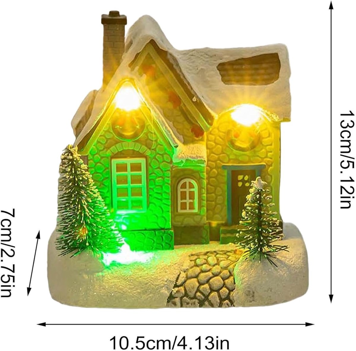Kerstdorp Sets - Kersthuisjes Verlichting - Kerst Decoratie - Miniatuur LED Huisjes - Niet gespecificeerd - Niet gespecificeerd – foto 5