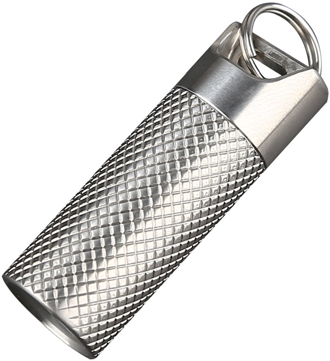 VHV - Sleutelhanger opbergdoos - Mini opbergdoos - Draagbare opbergdoos - Waterdichte opbergdoos - Opbergdoos sleutelhanger - Kleine capsule houder - Reis opbergdoosje - EDC opbergdoosje - Voor reizen - Voor sleutels - Voor outdoor