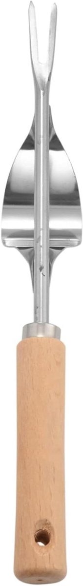 Handmatige Weed Tool - Onkruidsteker Tuin - Onkruid Verwijderen - Roestvrij Staal - 32 cm - Zilver
