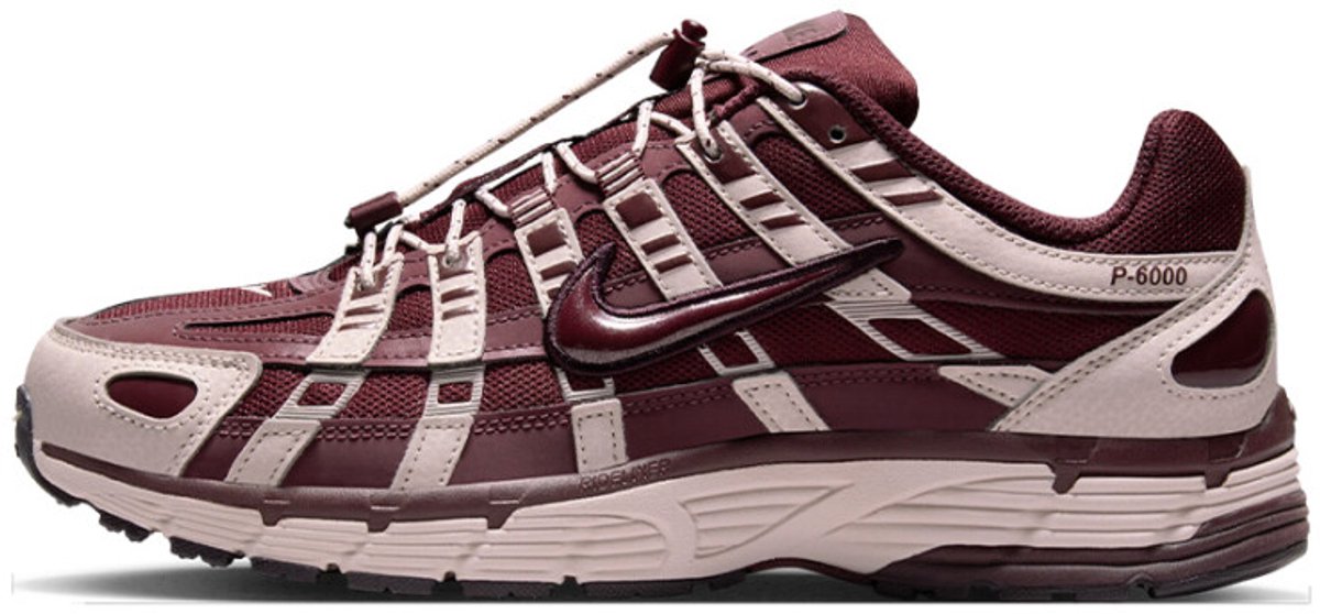Nike P-6000 Silt Burgundy Crush Grijs
