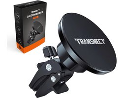 TRANSENECT - Telefoonhouders Auto Magnetisch - Telefoonhouder Auto Ventilatie - MagSafe Autohouder Telefoon - Stevige Clip met Haak - 360° Rotatie - Universeel