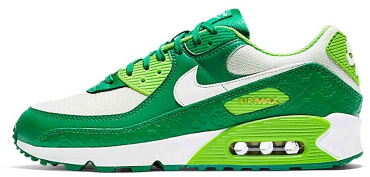 green/white