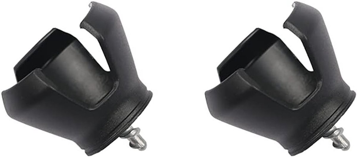 EGoods - Golfbal Opraapgereedschap met 3-Prong Zuignap - Handig Golf Accessoire - Zwart