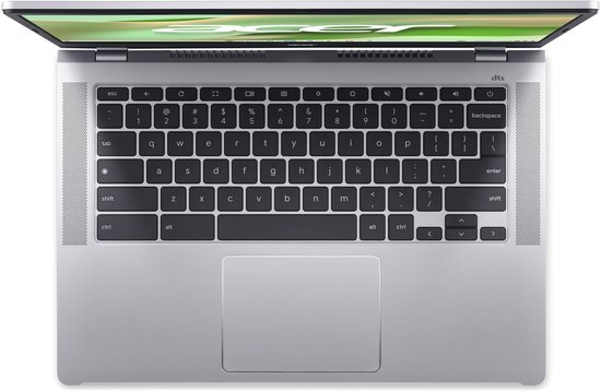 Acer Chromebook 314 CB314-4H-C90V - 14 inch - 8GB - 128GB - Zilver
