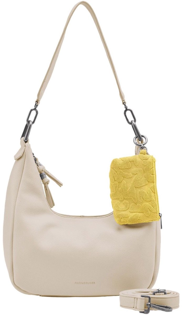 FREDsBRUDER schoudertas Color Kiss Collection Hobo Bag Cream Beige