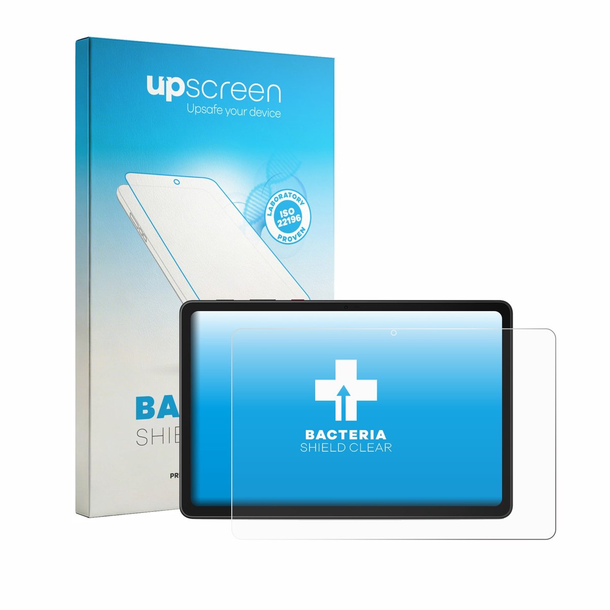 upscreen - Screenprotector voor Lenovo ThinkTab X11 Gen 1 - Folie Beschermfolie transparant antibacterieel