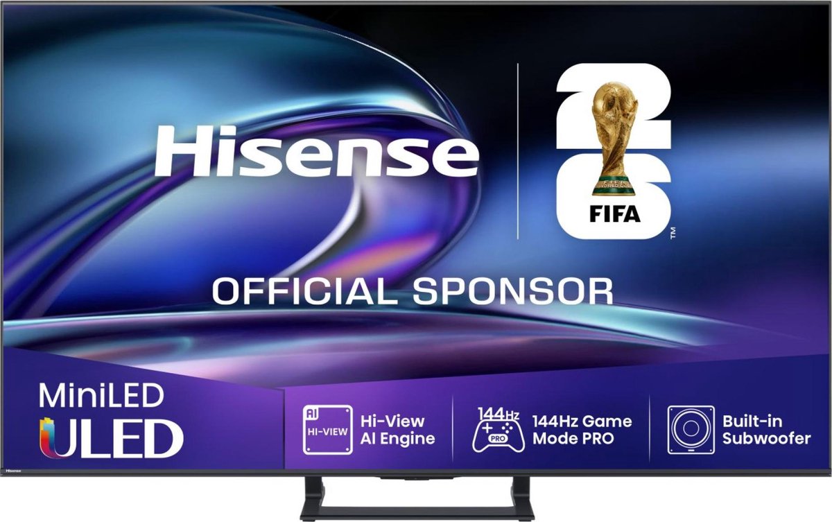 Hisense 50E8Q - 50 inch - 4K QLED - 2025 - Smart TV