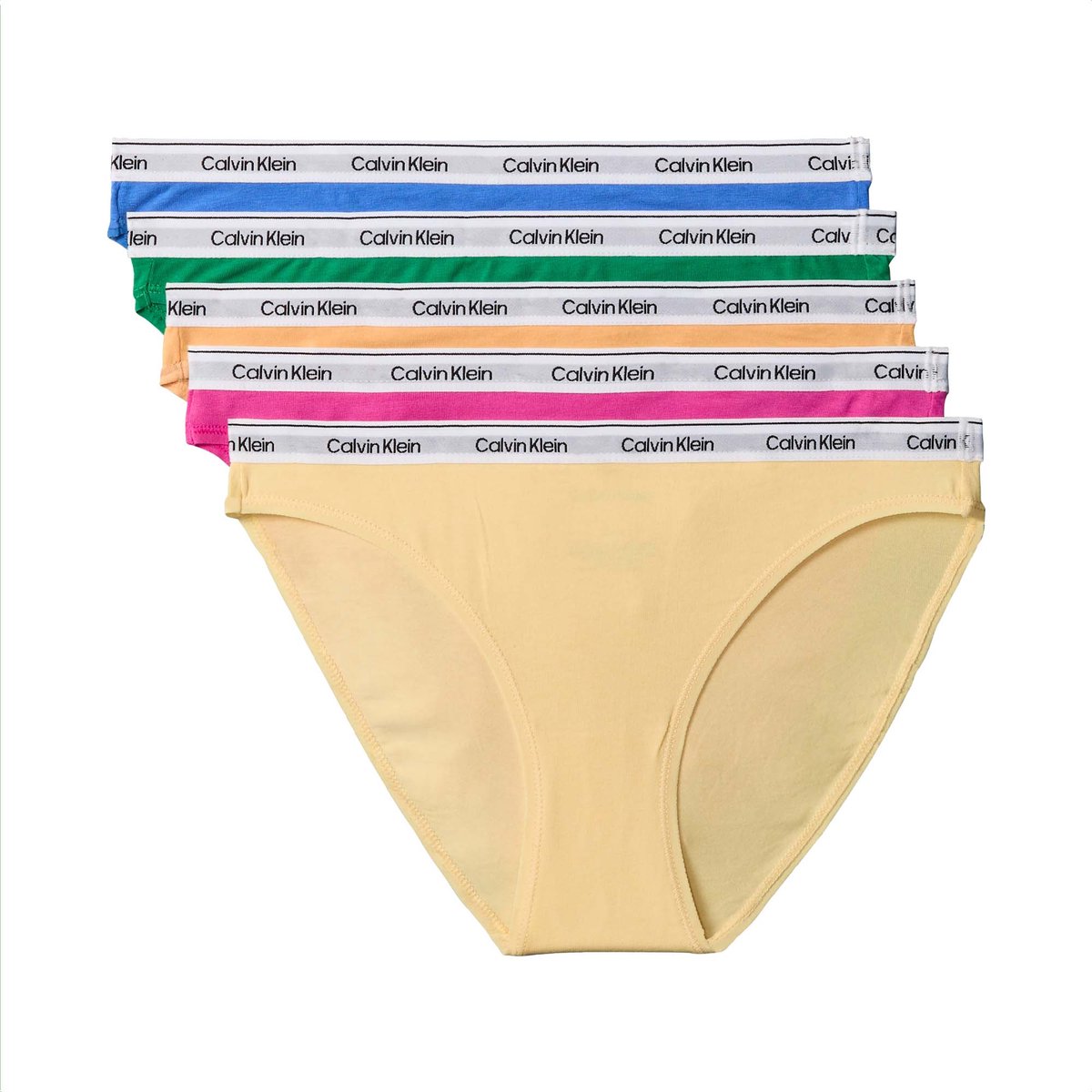 Calvin Klein Bikini 5Pk Ondergoed Slip - Fashion Wear - Vrouwen