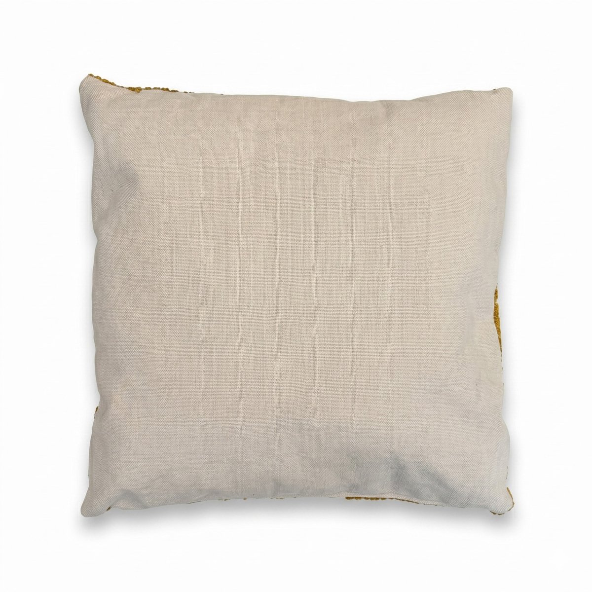 Woonexpress Sierkussen Besty - Zacht Chenille Organisch 3D Patroon - Beige Geel/Oker