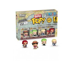 One Piece Luffy (Bitty Pop!) vinylfiguurtjes (Set van 4) Unisex Funko Pop! - Neutraal - Standard