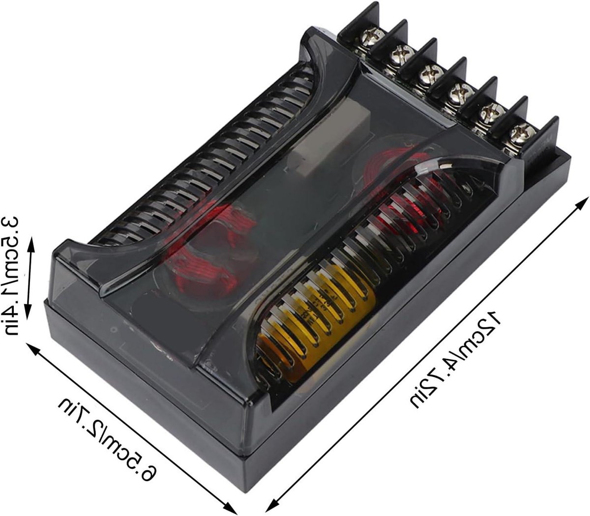 Autoluidspreker Frequentie Deler - Audio Crossover Board - Geluid Verbeteren - Overstroom Beveiliging - 300W - Zwart